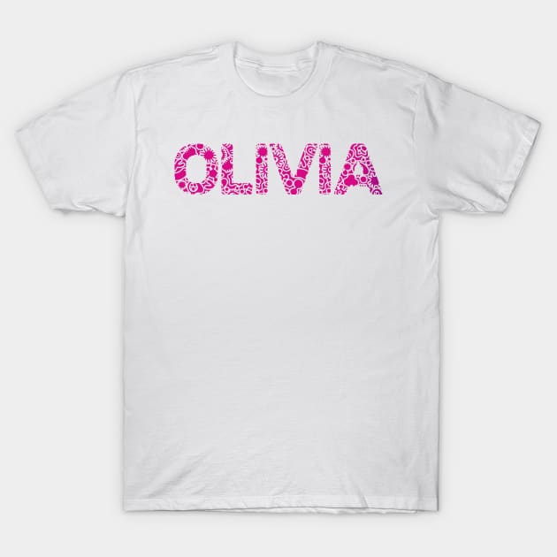 OLIVIA NAME T-Shirt by YourStyleB